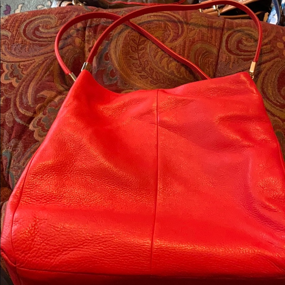 Coach Dalton 31, soft pebbled leather.